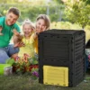 Outsunny Garden Compost Bin 80 Gallon Outdoor Large Capacity Composter Fast Create Fertile Soil Aerating Box, Easy Assembly 1 Outsunny Garden Compost Bin 80 Gallon Outdoor Large Capacity Composter Fast Create Fertile Soil Aerating Box, Easy Assembly -Garden Promotional Store GUEST 6df3d12c d18e 42c2 925d 76bfecf5eb85