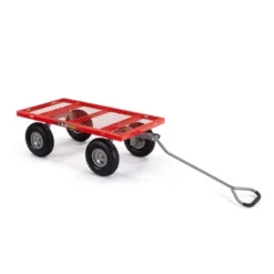 Gorilla Cart 800lbs. Capacity Heavy Duty Durable Steel Mesh Flatbed Garden Utility Wagon - Red 9 Gorilla Cart 800lbs. Capacity Heavy Duty Durable Steel Mesh Flatbed Garden Utility Wagon - Red -Garden Promotional Store GUEST 6f45e86b 5b22 49c5 aff1 53658d2c1388