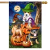 Spooky Pups House Flag 28" X 40" Briarwood Lane -Garden Promotional Store GUEST 734fcfec 11bd 4ba4 9c83 eb2d243ae14a