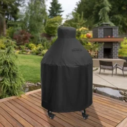 Pure Grill 27-Inch Ceramic Grill Cover For All Large Kamado Charcoal BBQ Grill Brands, Universal Fit Cover - 35" Dia X 45" H -Garden Promotional Store GUEST 7431f8dc 7bd1 438b acde dcebcfe8aa0e