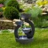 Northlight 31.5" Black Lighted Three-tier Outdoor Garden Water Fountain 2 Northlight 31.5" Black Lighted Three-tier Outdoor Garden Water Fountain -Garden Promotional Store GUEST 74c93c6f be45 4c18 a399 1050186fb314