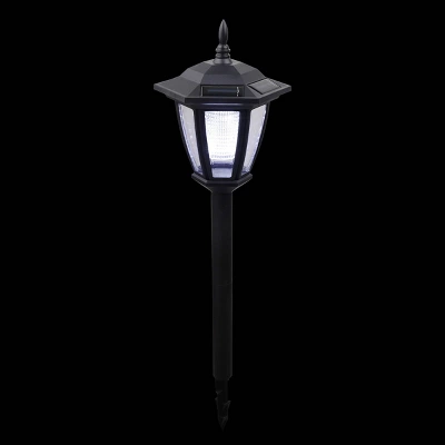 Solar Outdoor Lantern Black - Alpine Corporation 6 Solar Outdoor Lantern Black - Alpine Corporation - Image 5