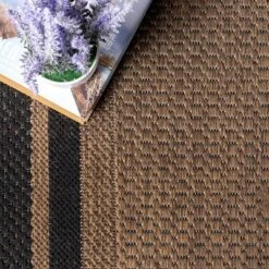 NuLOOM Legacy Striated Bordered Indoor/Outdoor Patio Area Rug -Garden Promotional Store GUEST 757290ab 7966 4dd4 b4c9 4de02f1272bf