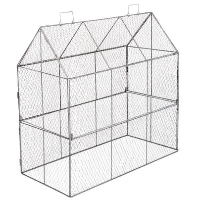 Gardener’s Supply Sturdy Chicken Wire Cloche Multiple Plant Crop Coop Extension | Heavy Duty Plant Cage Height Extender For Outdoor Raised Beds 5 Gardener’s Supply Sturdy Chicken Wire Cloche Multiple Plant Crop Coop Extension | Heavy Duty Plant Cage Height Extender For Outdoor Raised Beds - Image 3