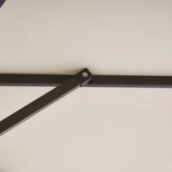 9' X 9' UV Protected Patio Umbrella With Crank And Push Button Tilt Beige - Wellfor -Garden Promotional Store GUEST 75f45a09 ec57 4bbc a108 1497e15de4cf