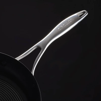 Circulon Next Generation Stainless Steel Twin Pack: 8" & 10.5" Open Frying Pans 6 Circulon Next Generation Stainless Steel Twin Pack: 8" & 10.5" Open Frying Pans - Image 4