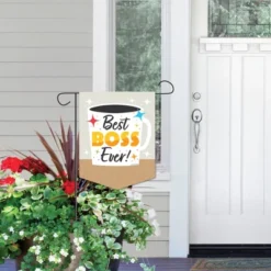 Big Dot Of Happiness Happy Boss's Day - Outdoor Home Decorations - Double-Sided Best Boss Ever Garden Flag - 12 X 15.25 Inches 13 Big Dot Of Happiness Happy Boss's Day - Outdoor Home Decorations - Double-Sided Best Boss Ever Garden Flag - 12 X 15.25 Inches -Garden Promotional Store GUEST 76631c80 1f84 4d97 8af6 823cd9dfd61f