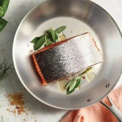 Tramontina Gourmet 10 In. Tri-Ply Clad Induction Ready Stainless Steel Fry Pan -Garden Promotional Store GUEST 77095bd2 3aec 4dc9 949f e34e1135a58c