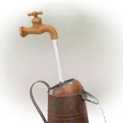 Rustic Invisible Flowing Spout Watering Can Fountain - Alpine Corporation -Garden Promotional Store GUEST 779339d6 e7e5 4dda b72f baf16b93cbe4