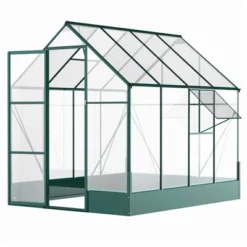 Outsunny Walk-in Plant Polycarbonate Greenhouse With Temperature Controlled Window Hobby Greenhouse For Backyard/Outdoor -Garden Promotional Store GUEST 78423192 ccca 4cbd 9539 b5a13d8cfcd3