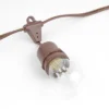 Novelty Lights Edison Outdoor String Lights With 50 Suspended Sockets Brown Wire 100 Feet -Garden Promotional Store GUEST 784dce02 b796 47c1 b306 d3ea50c0f7cf