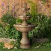 John Timberland Arosco Rustic 3 Tier Basin Outdoor Floor Water Fountain With LED Light 43" For Yard Garden Patio Home Deck Porch Exterior Balcony Roof 1 John Timberland Arosco Rustic 3 Tier Basin Outdoor Floor Water Fountain With LED Light 43" For Yard Garden Patio Home Deck Porch Exterior Balcony Roof -Garden Promotional Store GUEST 79029bca 6769 445e 8e22 b44b41b7ec17