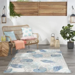 Waverly Seashell Indoor/outdoor Area Rug -Garden Promotional Store GUEST 79bdcb53 1e6a 425b b362 aadf14cb1025