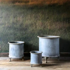 Park Hill Collection Footed Creamery Tank Planter, Medium -Garden Promotional Store GUEST 7b19b7f2 0264 4c81 8c5b f35d57b41b0e