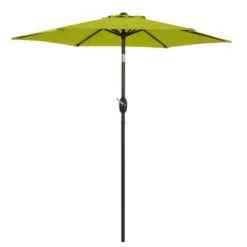 7.5' X 7.5' Outdoor Patio Umbrella With Button Tilt And Crank - Wellfor 39 7.5' X 7.5' Outdoor Patio Umbrella With Button Tilt And Crank - Wellfor -Garden Promotional Store GUEST 7d2f8190 1b2a 402c bd64 5a32a58e115f