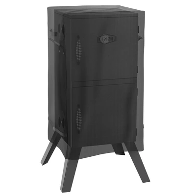 Pure Grill 40-inch Smoker BBQ Grill Cover For Electric Vertical Smokers, Universal Fit Cover - 24" X 17" X 38" 3 Pure Grill 40-inch Smoker BBQ Grill Cover For Electric Vertical Smokers, Universal Fit Cover - 24" X 17" X 38"