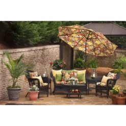 Outdoor/Indoor Rectangular Throw Pillow Set Of 2 - Pillow Perfect -Garden Promotional Store GUEST 7f15d5b6 cb20 48d7 9e86 36baf6b82e1c