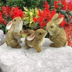 Design Toscano The Bunny Den, Garden Rabbit Statue: Set Of Six -Garden Promotional Store GUEST 7f2f7143 6975 4a93 9ee6 33c4e1097917