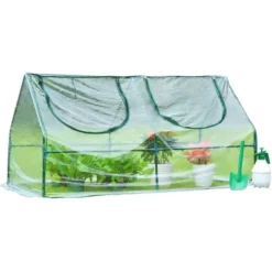 Aoodor Mini 4 Ft. X 2 Ft. X2 Ft. Greenhouse Zipper Doors -Garden Promotional Store GUEST 7f346887 0b60 4496 b1b1 167cebbfcdc0