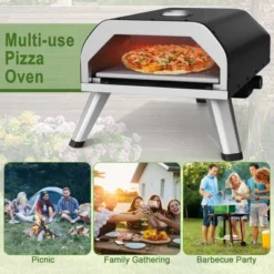 Costway Outdoor Gas Pizza Oven Portable Propane Pizza Stove With Oven Cover Pizza Stone -Garden Promotional Store GUEST 7fbc8878 e1c1 48b6 bc08 64834fd9a0cd