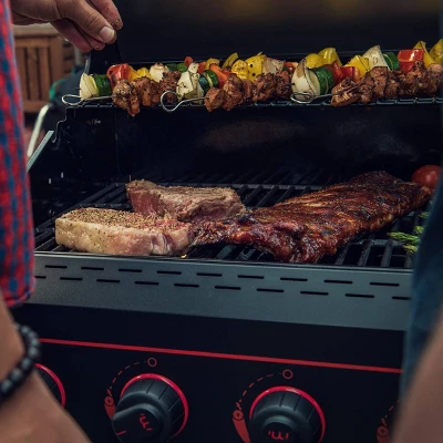 Megamaster 5-Burner Gas Grill With Stainless Steel Tong 720-0982TG 7 Megamaster 5-Burner Gas Grill With Stainless Steel Tong 720-0982TG - Image 5