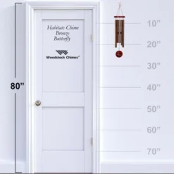 Woodstock Wind Chimes Signature Collection, Woodstock Habitats Chime, 26'' Bronze Butterfly Wind Chime HCBRB -Garden Promotional Store GUEST 8130c6fe 42fe 4d50 a5a3 4c5ab1691005