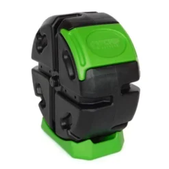 FCMP Outdoor RC2000WB-GRN 19-Gal 2.5 Cu Ft Plastic Resin Single Chamber Half Size Rolling Composter Outdoor Rotating Garden Compost Bin -Garden Promotional Store GUEST 818b3f17 f167 4b6a a061 5902c25ed250