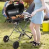 Costway Portable Propane Grill Folding Gas Grill Griddle With Wheels & Side Shelf 1 Costway Portable Propane Grill Folding Gas Grill Griddle With Wheels & Side Shelf -Garden Promotional Store GUEST 81e771a0 c029 42b9 955b 8ee840d22049