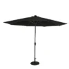 11' X 11' Calypso II Market Patio Umbrella With Solar LED Strip Lights Black - Island Umbrella 1 11' X 11' Calypso II Market Patio Umbrella With Solar LED Strip Lights Black - Island Umbrella -Garden Promotional Store GUEST 82c00470 55a9 4356 93c2 4c7f95329314