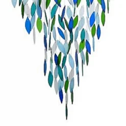 Home & Garden Premiere Ocean Waterfall Chime - One Windchime 35.0 Inches - Driftwood Yard Decor Music - Geblueg620 - Glass - Blue -Garden Promotional Store GUEST 832c52ac 2381 4bec b88c ee1904256c65