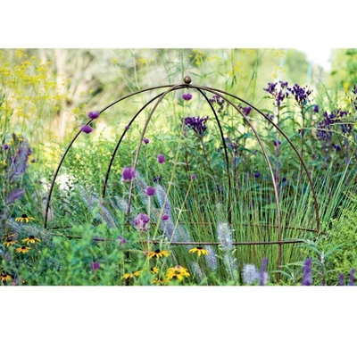Gardeners Supply Company Jardin Bird Cage Plant Support | Large Sturdy Grow-Through Steel Flower Trellis And Garden Decor | Best To Support Peonies, 5 Gardeners Supply Company Jardin Bird Cage Plant Support | Large Sturdy Grow-Through Steel Flower Trellis And Garden Decor | Best To Support Peonies, - Image 3