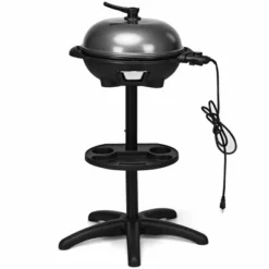 Costway Electric BBQ Grill 1350W Non-stick 4 Temperature Setting Outdoor Garden Camping -Garden Promotional Store GUEST 83f173e3 829d 4fb9 b726 850297bb6b33