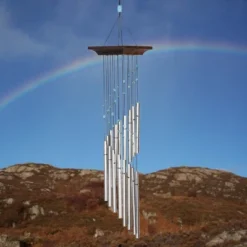 Woodstock Wind Chimes Signature Collection, Woodstock Mystic Spiral, 22'' Wind Chime