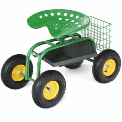 Costway Rolling Tray Gardening Planting With Work Seat Garden Cart 23 Costway Rolling Tray Gardening Planting With Work Seat Garden Cart -Garden Promotional Store GUEST 87a0d1cf aa3f 4bbd a6f8 e4c542738877