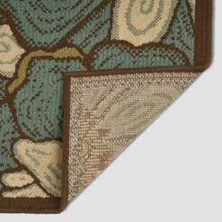 5' X 8' Melody Floral Outdoor Rug Blue/Brown - Christopher Knight Home -Garden Promotional Store GUEST 8b9fed8e 56eb 44cd a946 80e4ad771ec8