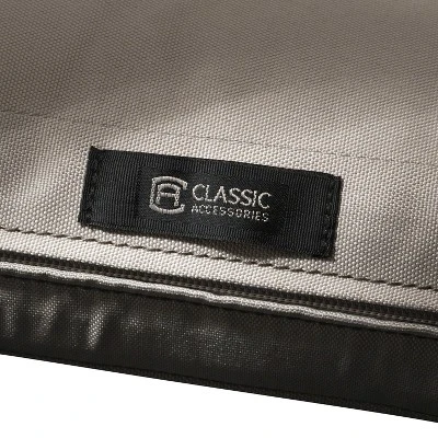 42" X 18" X 3" Ravenna Water-Resistant Patio Bench/Settee Cushion Mushroom - Classic Accessories 9 42" X 18" X 3" Ravenna Water-Resistant Patio Bench/Settee Cushion Mushroom - Classic Accessories - Image 7