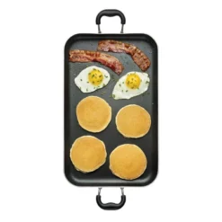 T-fal Double Burner Griddle, Nonstick, Black