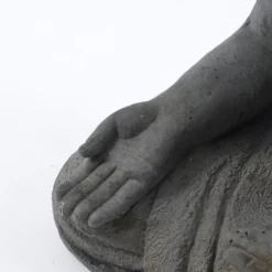 LuxenHome 19.75" Gray MgO Meditating Buddha Garden Statue -Garden Promotional Store GUEST 8f6f6151 9680 46cd 9e5c 244185d54237