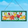 Collections Etc Colorful Fall Leaves & Stained Glass Styling Suncatcher -Garden Promotional Store GUEST 913ab981 6fda 4c96 8d61 7bd9cbab6bee