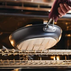 Anolon X Hybrid 10" Nonstick Induction Frying Pan Super Dark Gray -Garden Promotional Store GUEST 92732a72 c882 41de 9e30 348cfec37b98