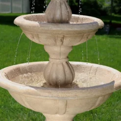 Sunnydaze Decor Sunnydaze 61"H Electric Polyresin And Fiberglass 3-Tier Cornucopia Outdoor Water Fountain -Garden Promotional Store GUEST 94cff762 0b8e 4086 9a51 f3b8d04fc467