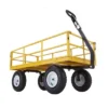 Gorilla Carts 1200lbs. Capacity Industrial Steel Utility Wagon With Removable Sides And 2 In 1 Handle For Towing - Yellow (GOR1201B) -Garden Promotional Store GUEST 958a34ef 3f44 4557 b521 4e843c203f72