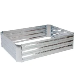 Sunnydaze Decor Sunnydaze Steel Raised Garden Bed With Greenhouse Cover - Green 19 Sunnydaze Decor Sunnydaze Steel Raised Garden Bed With Greenhouse Cover - Green -Garden Promotional Store GUEST 95e5fc26 5af8 4309 bd9b 48c301689b3a