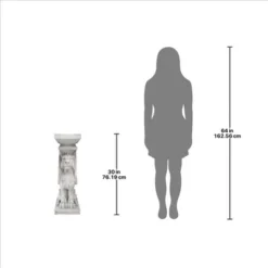 Design Toscano Trapezophoron Sculptural Winged Lion Pedestal 11 Design Toscano Trapezophoron Sculptural Winged Lion Pedestal -Garden Promotional Store GUEST 95f9ae9a 7acf 4d9b aed9 76cc3339d41a