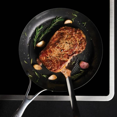 Circulon Next Generation Stainless Steel Twin Pack: 8" & 10.5" Open Frying Pans 3 Circulon Next Generation Stainless Steel Twin Pack: 8" & 10.5" Open Frying Pans