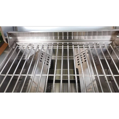 2-Burner Portable Tabletop Stainless Steel Propane Gas Grill Model 13742 - Monument Grills 13 2-Burner Portable Tabletop Stainless Steel Propane Gas Grill Model 13742 - Monument Grills - Image 11