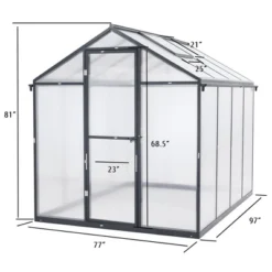 AOODOR Walk-in Greenhouse Polycarbonate Panel Hobby GreenhousesGarden -Garden Promotional Store GUEST 99b7e915 8b8b 46ff 8d9e 40c0bbf859a6