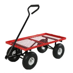 Sunnydaze Decor Sunnydaze Outdoor Lawn And Garden Heavy-Duty Durable Steel Mesh Utility Wagon Cart With Removable Sides 22 Sunnydaze Decor Sunnydaze Outdoor Lawn And Garden Heavy-Duty Durable Steel Mesh Utility Wagon Cart With Removable Sides -Garden Promotional Store GUEST 99e9a833 4118 444f 9151 3a2dd6e9c8fa