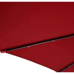 10' X 10' Patio LED Solar Umbrella With Tilt And Crank - Wellfor -Garden Promotional Store GUEST 9a8457c1 a095 45a2 bcea 36947a8ac4d2