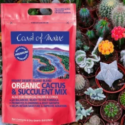 Coast Of Maine Indoor Outdoor Mount Desert Island Blend Organic Cactus And Succulent Potting Soil Mix With Beneficial Nutrients, 8 Quart Bag -Garden Promotional Store GUEST 9a9254bc 67bb 4f52 aa3d b3215eecbbf3 1